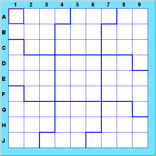 9x9 Jigsaw Sudoku Board 1
